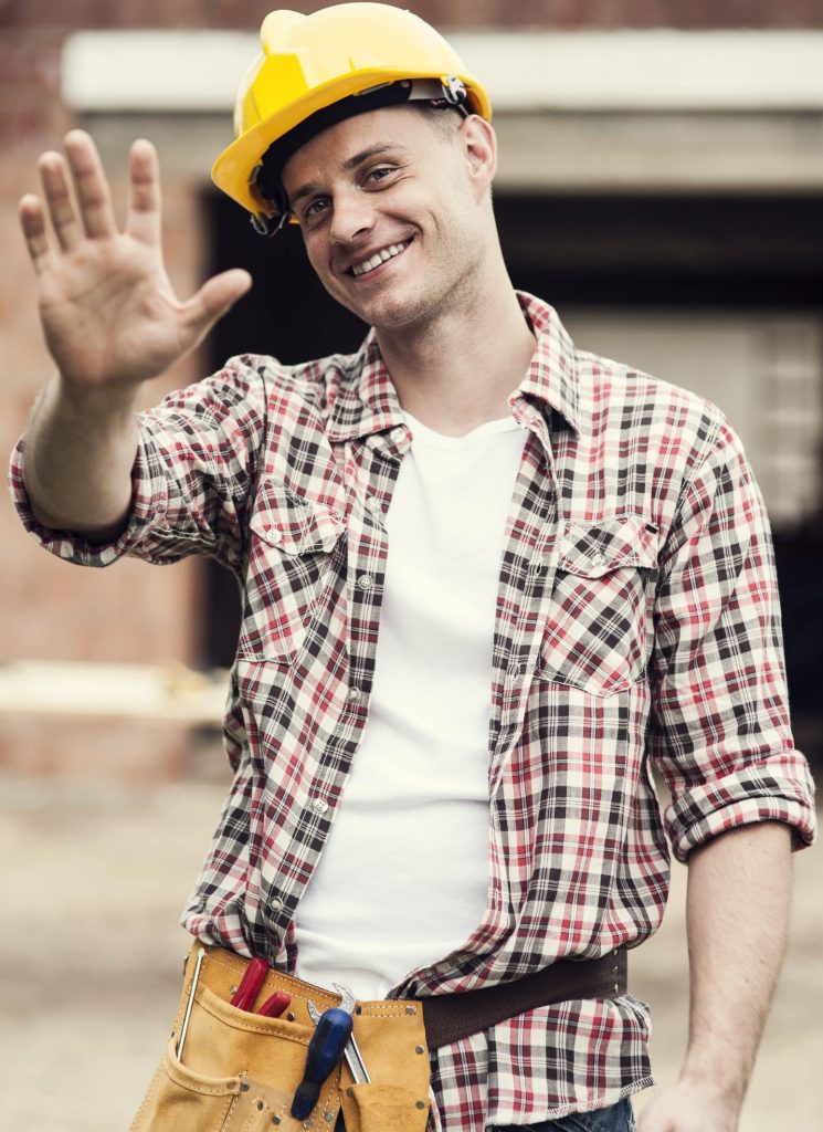 Portrait of construction worker
