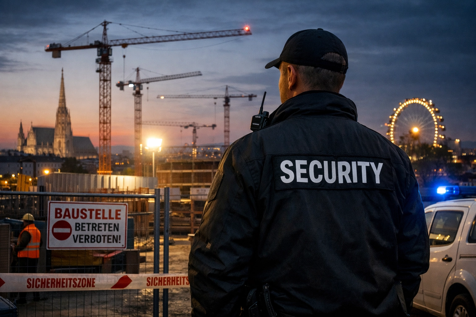 Warum Objektschutz für Baustellen in Wien
