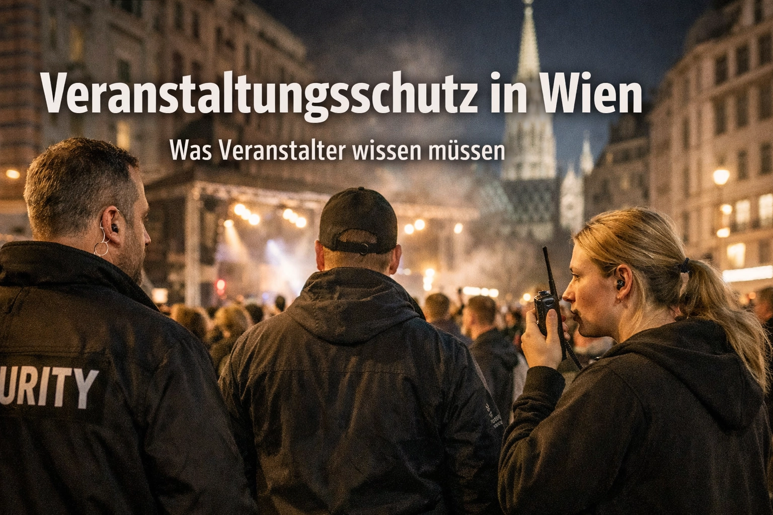 Veranstaltungsschutz in Wien