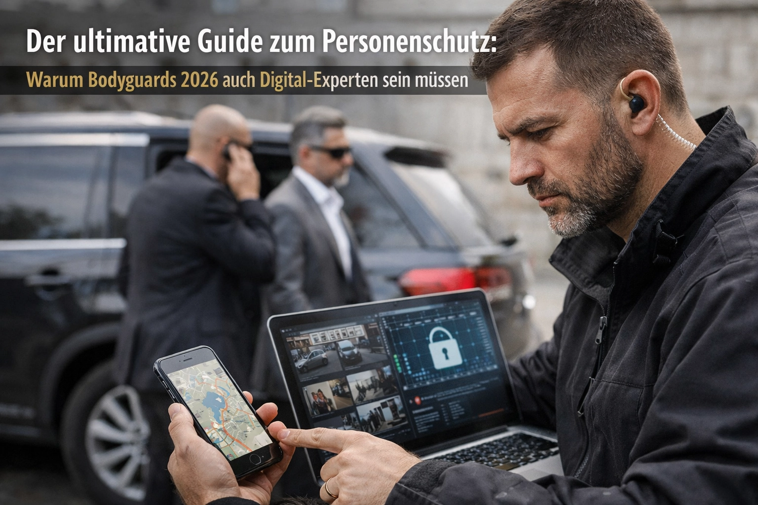 Der ultimative Guide zum Personenschutz: Warum Bodyguards 2026 auch Digital-Experten sein müssen