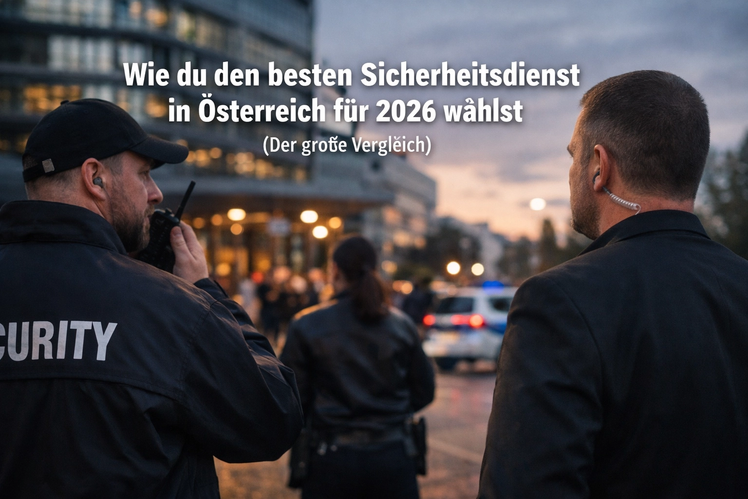 Wie du den besten Sicherheitsdienst