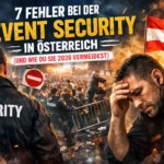 7 Fehler bei der Event Security in Österreich (und wie du sie 2026 vermeidest)