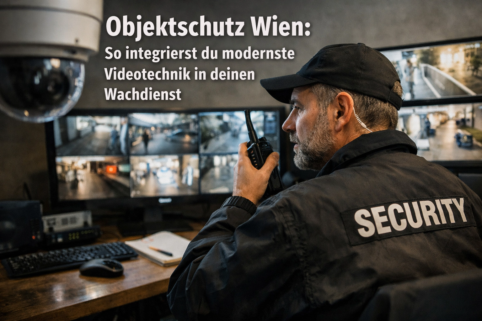 Objektschutz Wien: So integrierst du modernste Videotechnik in deinen Wachdienst
