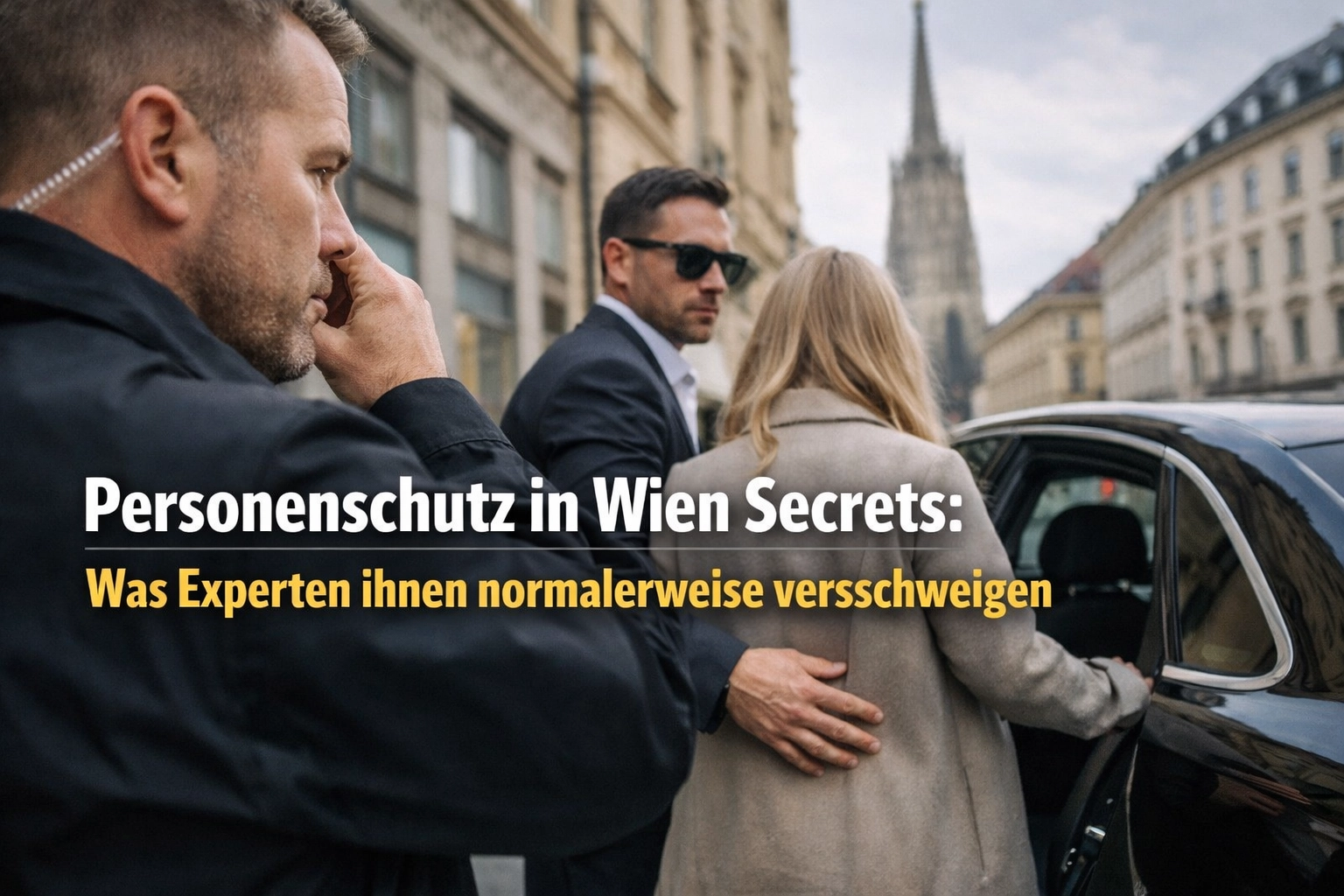 Personenschutz in Wien Secrets: Was Experten Ihnen normalerweise verschweigen