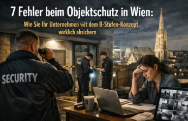 Alarmanlage vs. Wachdienst in Wien: Was ist der beste Schutz für dein Unternehmen?