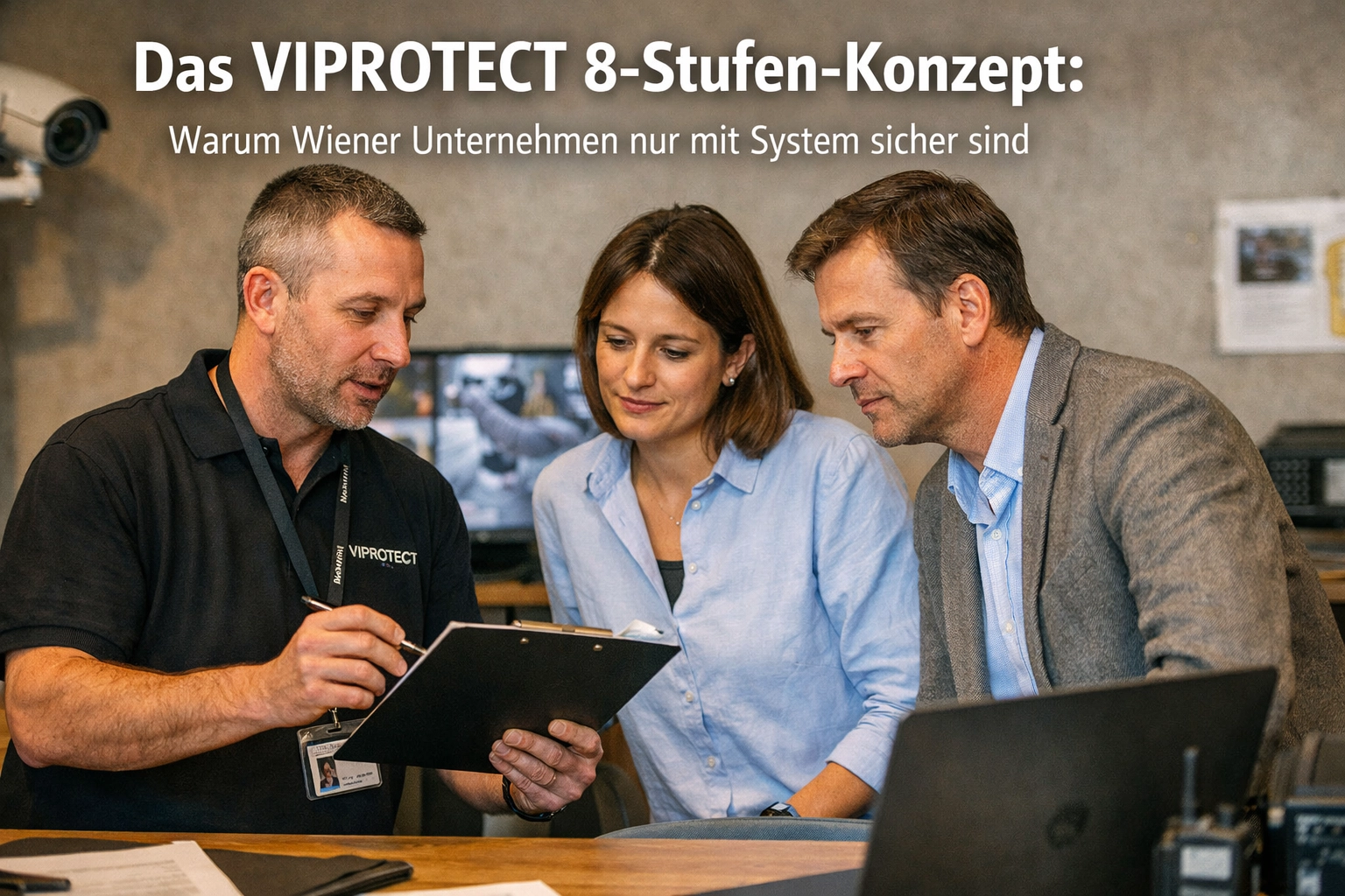 Das VIPROTECT 8-Stufen-Konzept: Warum Wiener Unternehmen nur mit System sicher sind