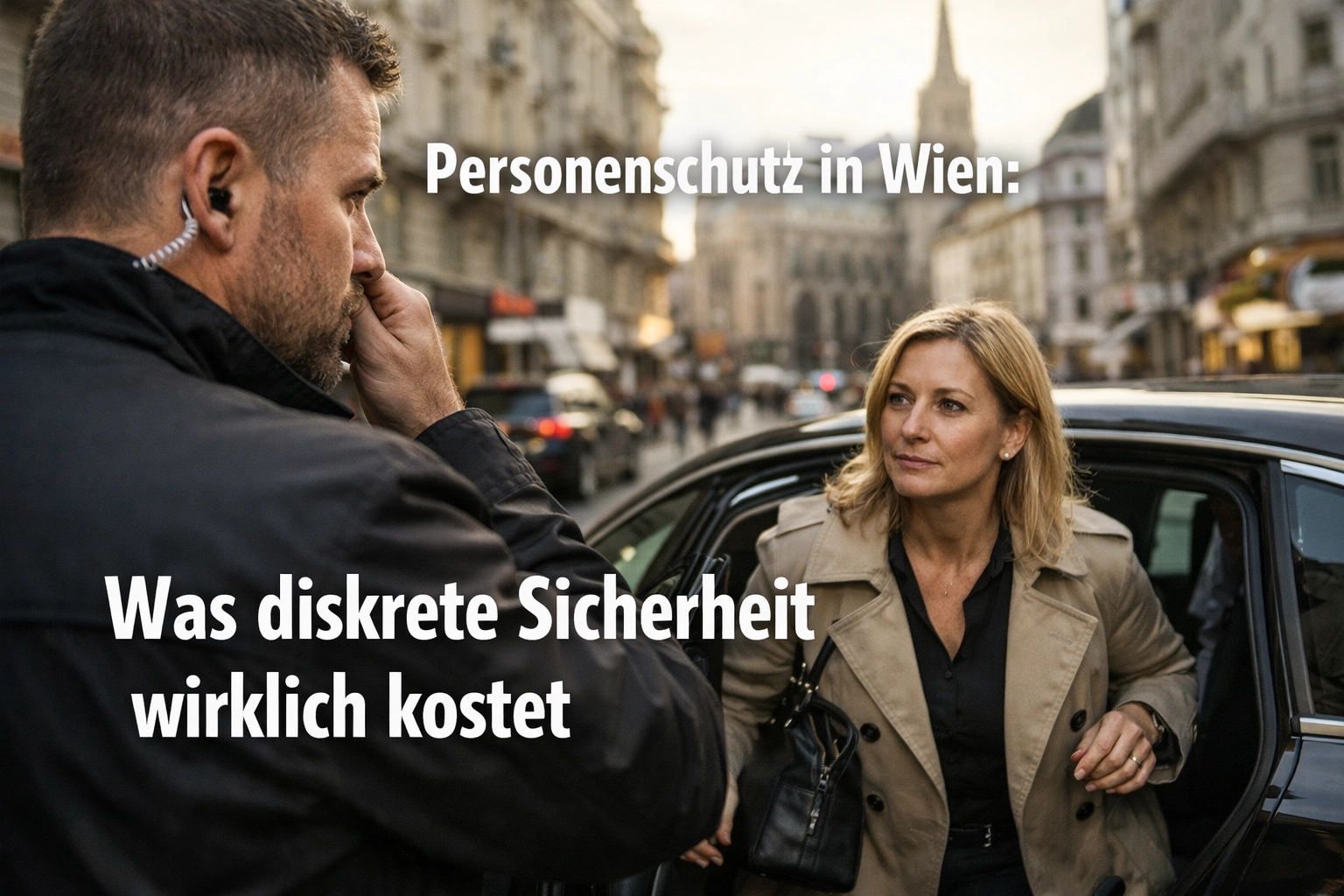 Personenschutz in Wien: Was diskrete Sicherheit wirklich kostet